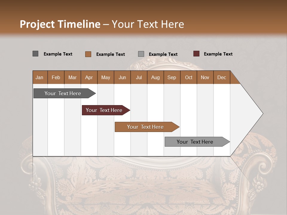 Wooden House Floor PowerPoint Template