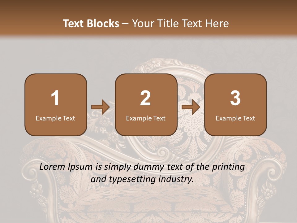 Wooden House Floor PowerPoint Template