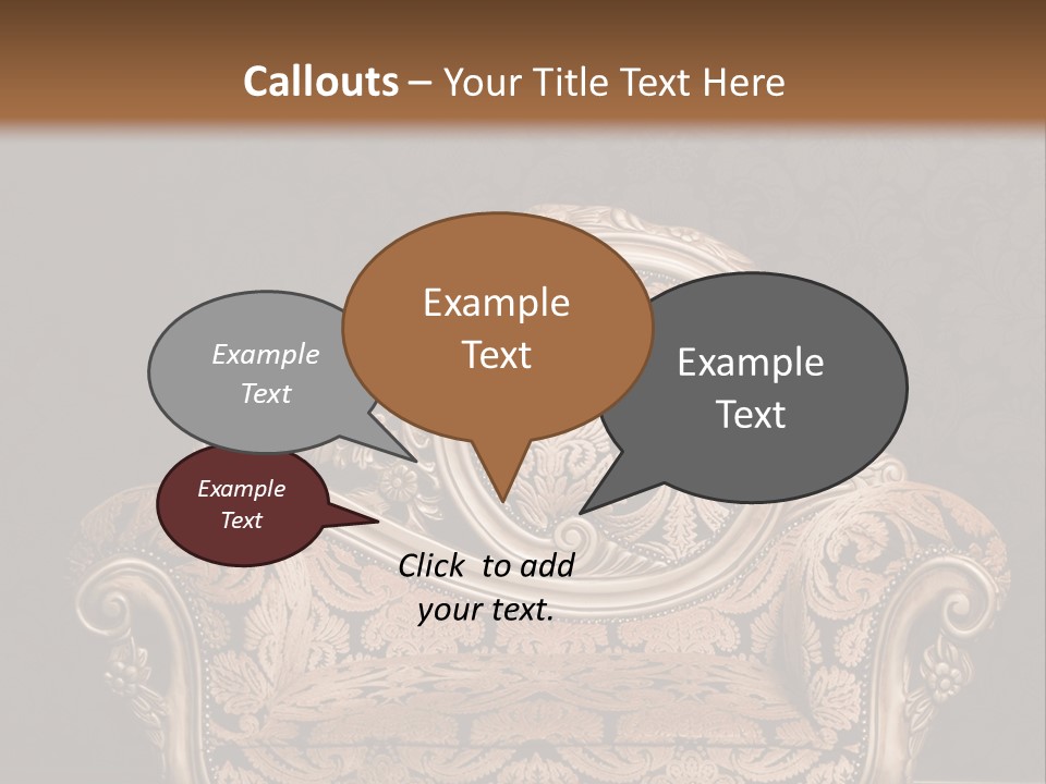 Wooden House Floor PowerPoint Template