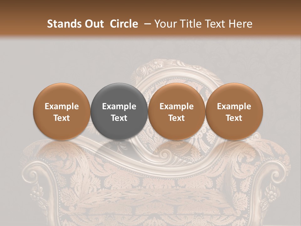 Wooden House Floor PowerPoint Template