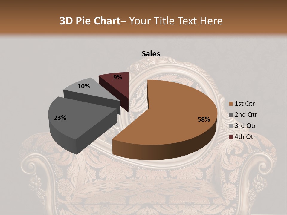 Wooden House Floor PowerPoint Template