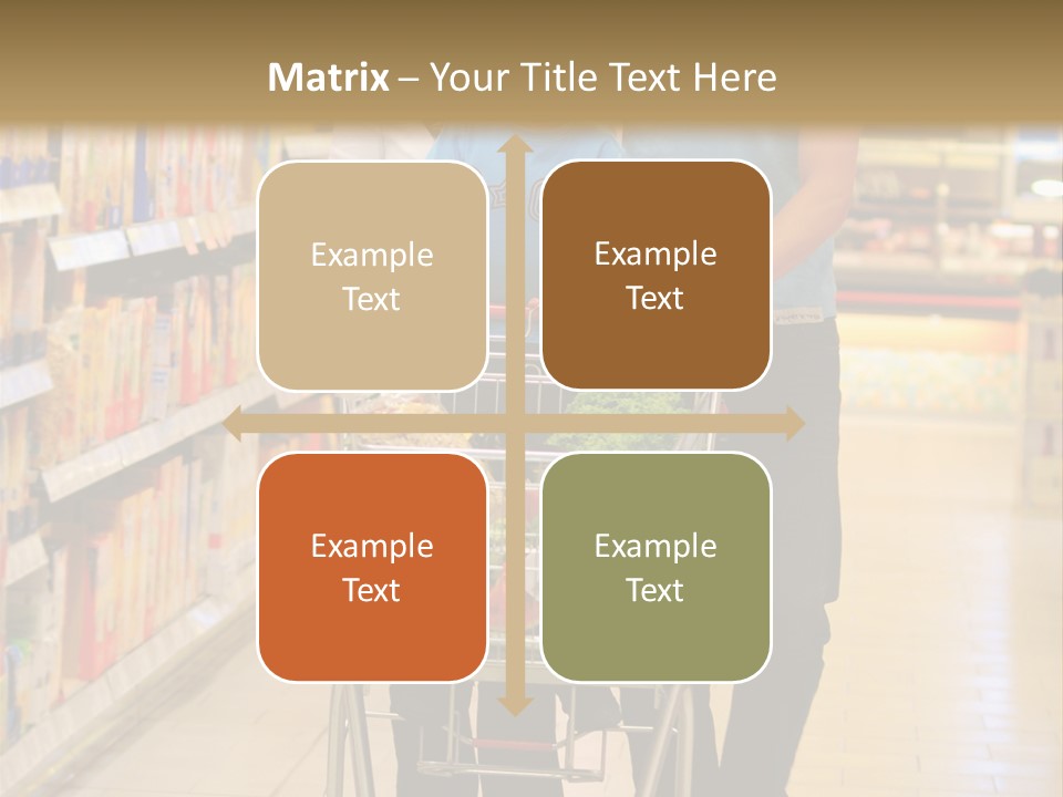 Vegetable Purchase Sexy PowerPoint Template