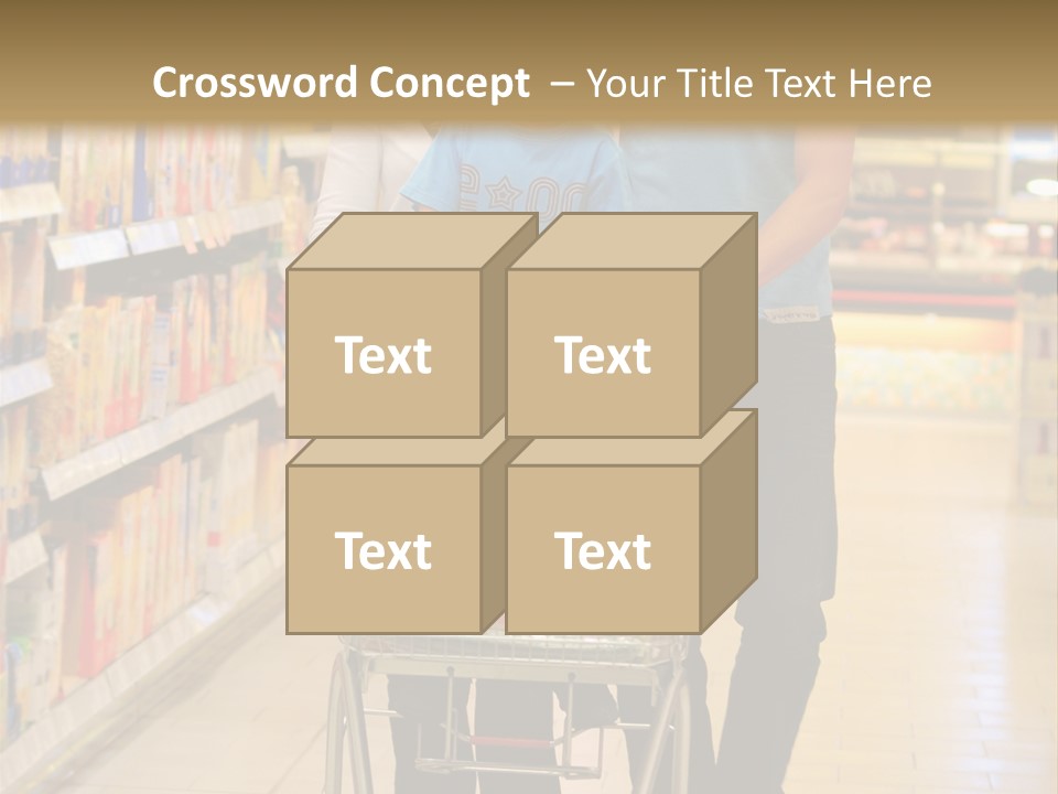 Vegetable Purchase Sexy PowerPoint Template