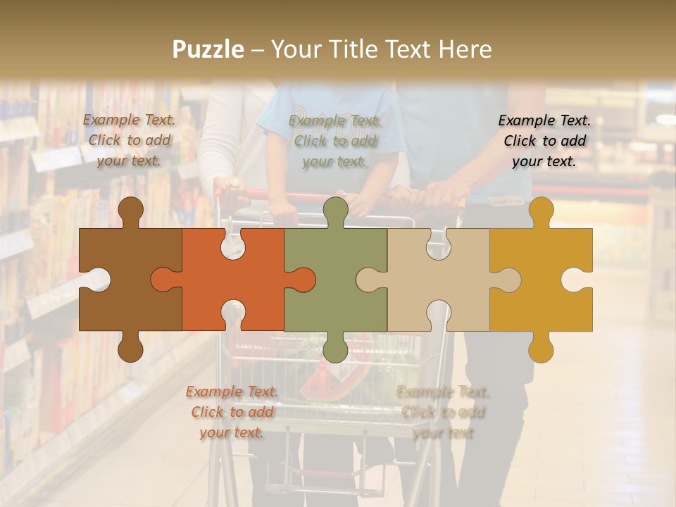 Vegetable Purchase Sexy PowerPoint Template