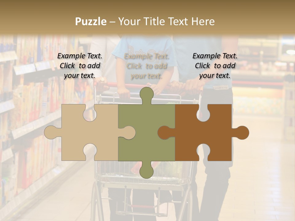 Vegetable Purchase Sexy PowerPoint Template