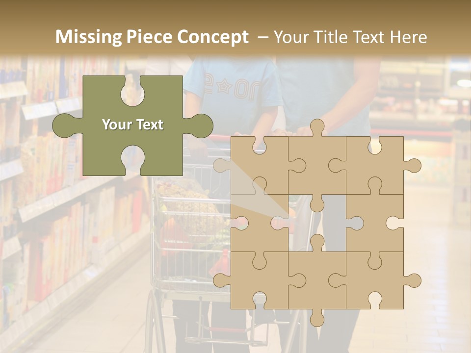 Vegetable Purchase Sexy PowerPoint Template