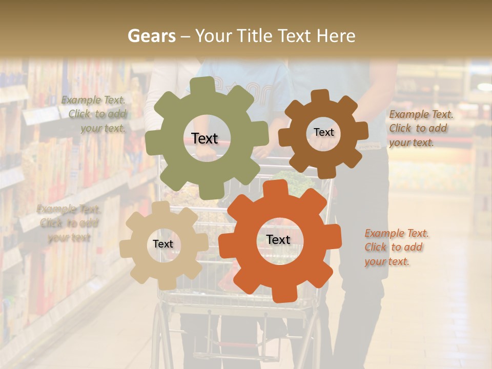 Vegetable Purchase Sexy PowerPoint Template