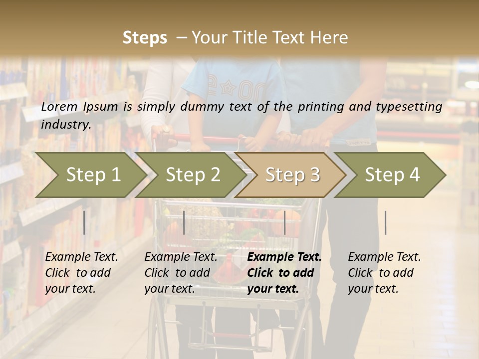 Vegetable Purchase Sexy PowerPoint Template