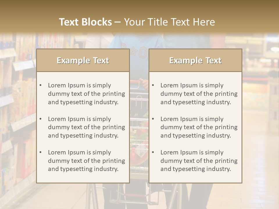 Vegetable Purchase Sexy PowerPoint Template