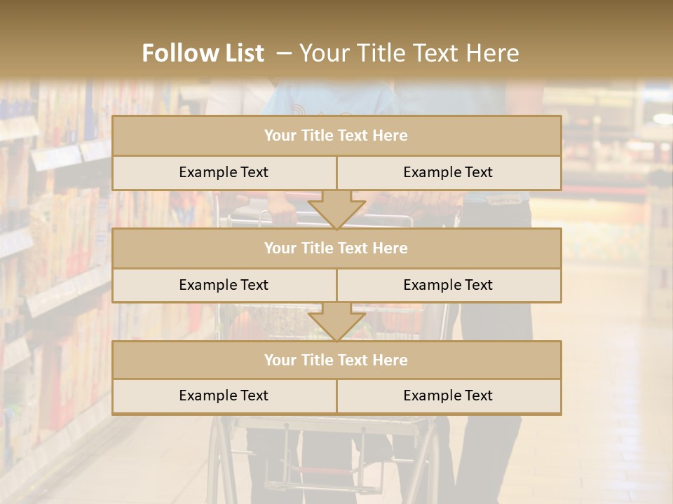 Vegetable Purchase Sexy PowerPoint Template