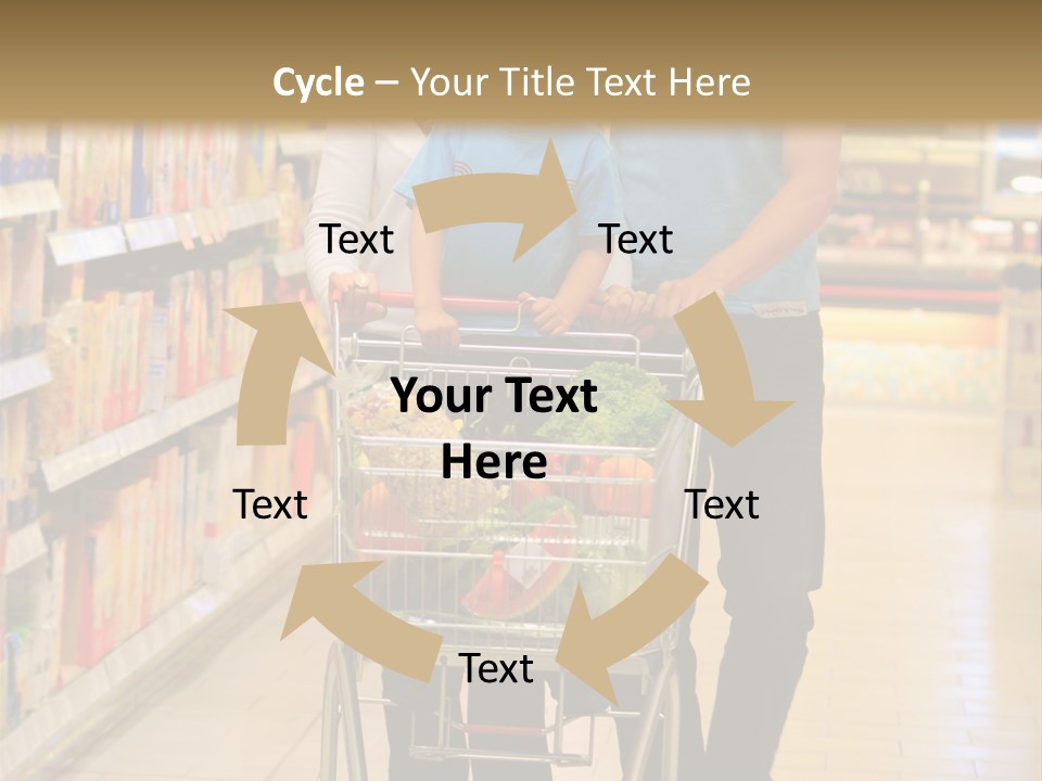 Vegetable Purchase Sexy PowerPoint Template