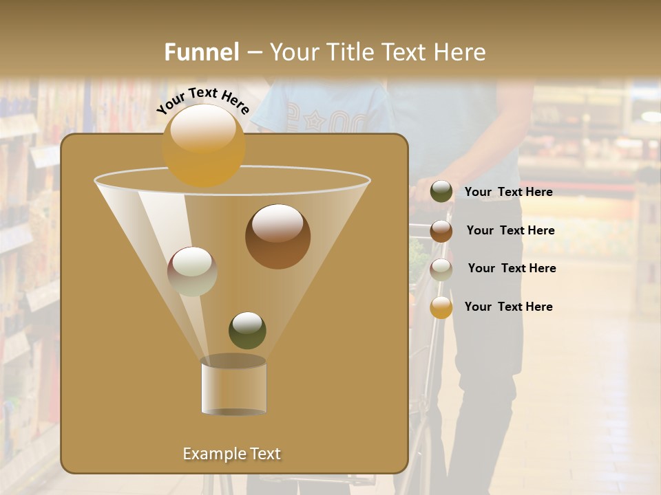 Vegetable Purchase Sexy PowerPoint Template