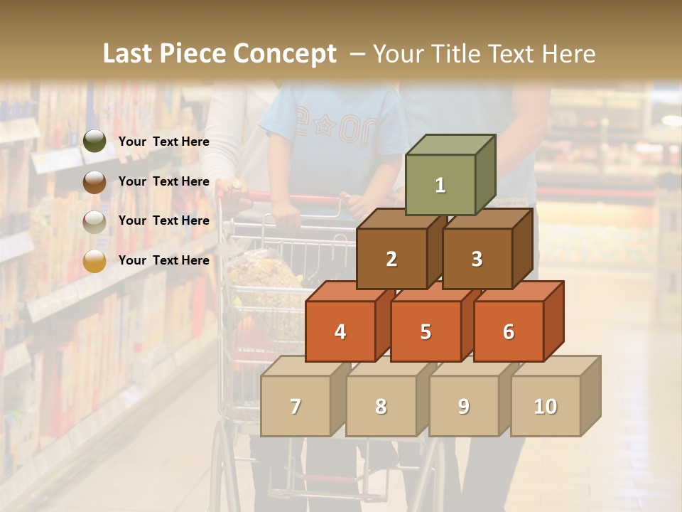 Vegetable Purchase Sexy PowerPoint Template