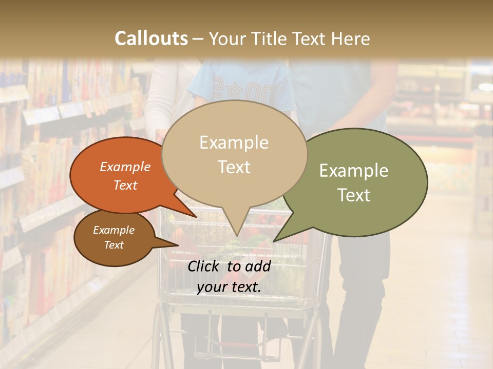Vegetable Purchase Sexy PowerPoint Template