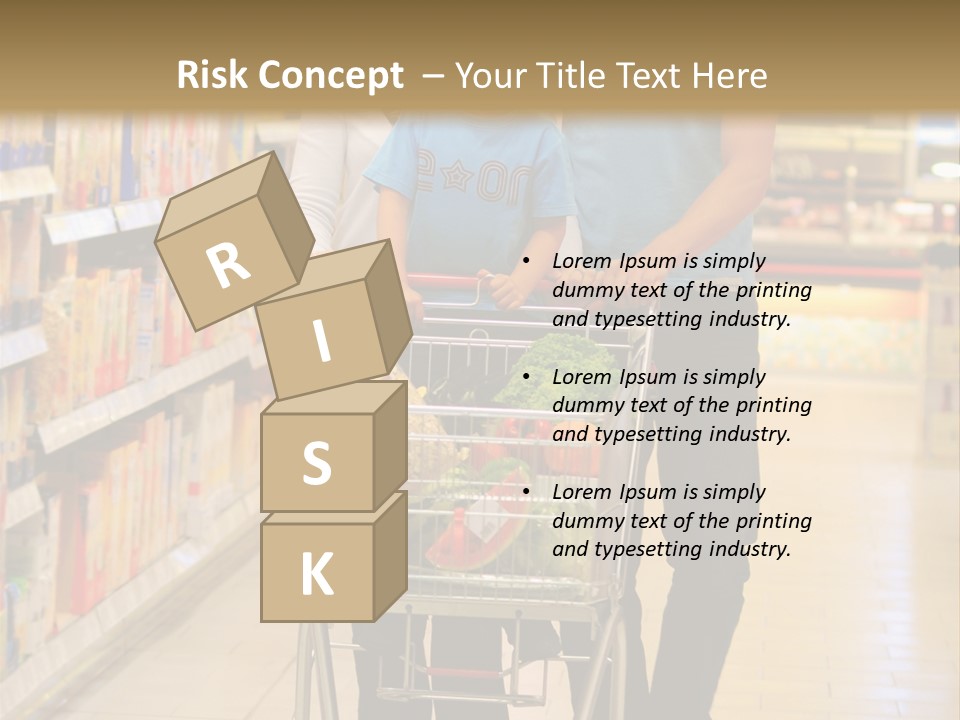 Vegetable Purchase Sexy PowerPoint Template