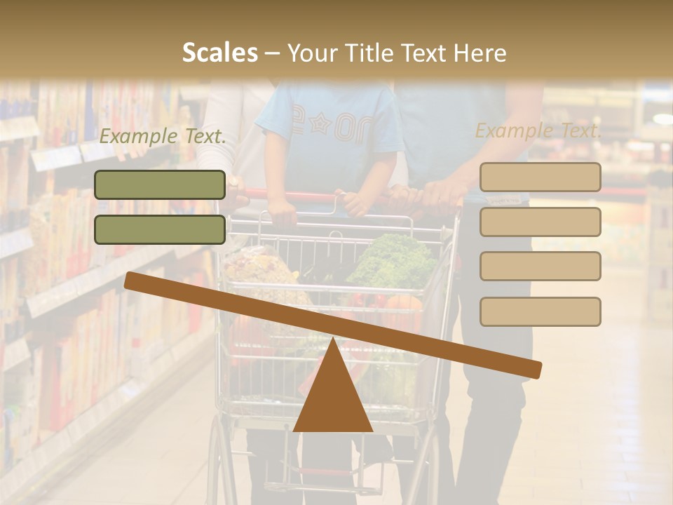 Vegetable Purchase Sexy PowerPoint Template