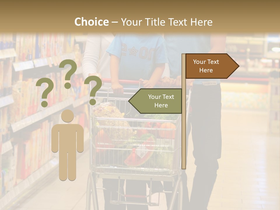 Vegetable Purchase Sexy PowerPoint Template