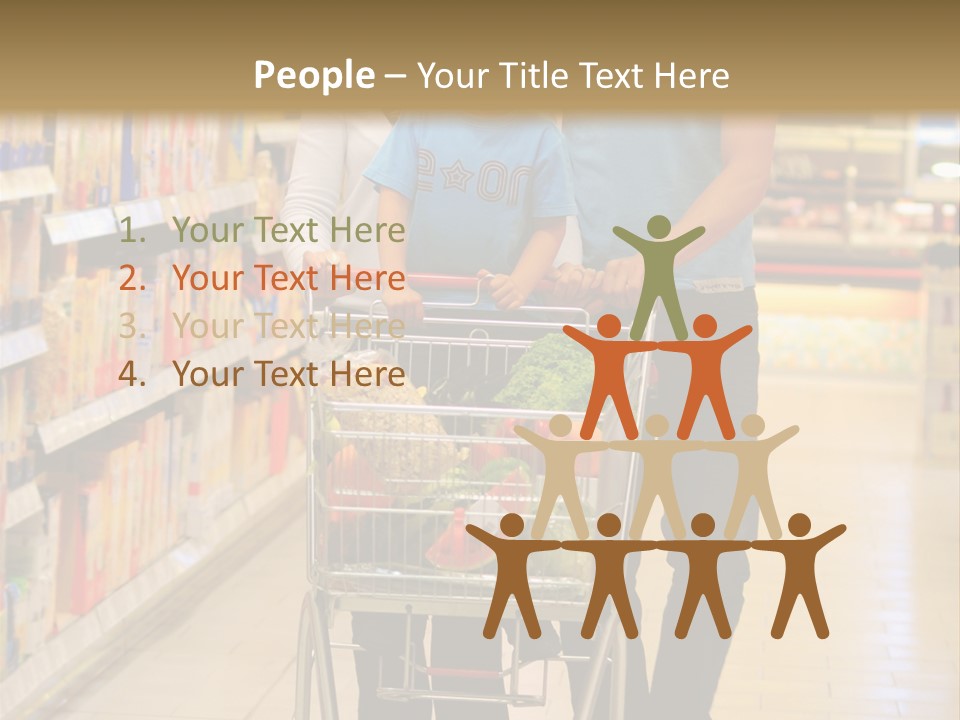 Vegetable Purchase Sexy PowerPoint Template