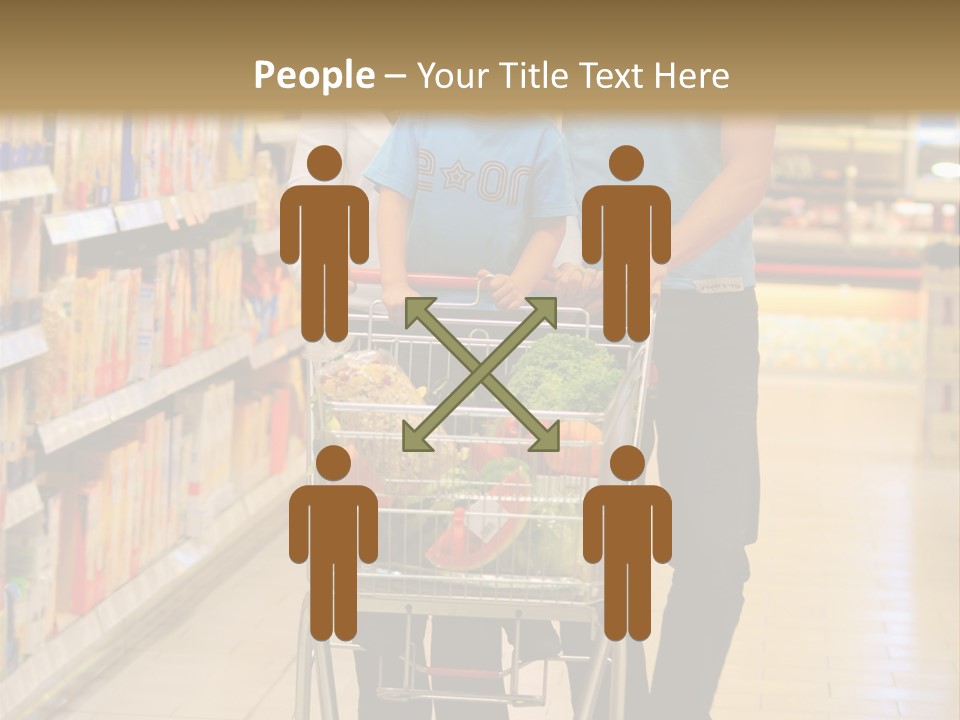 Vegetable Purchase Sexy PowerPoint Template