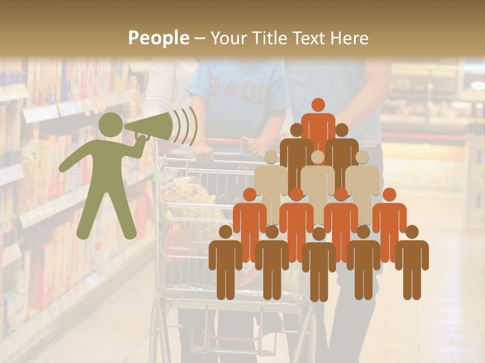 Vegetable Purchase Sexy PowerPoint Template