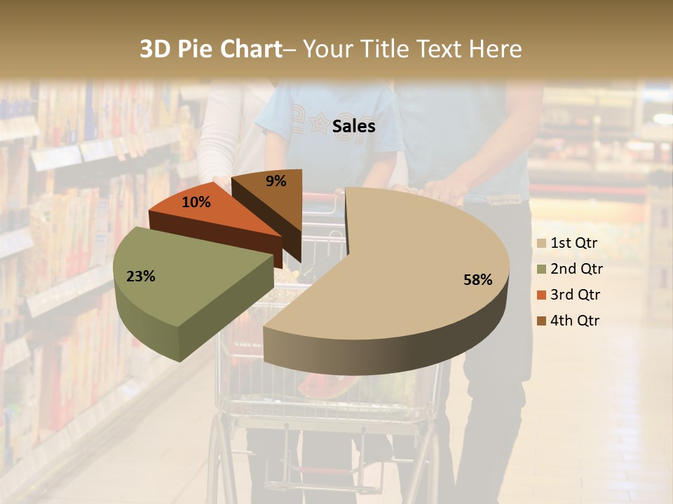 Vegetable Purchase Sexy PowerPoint Template