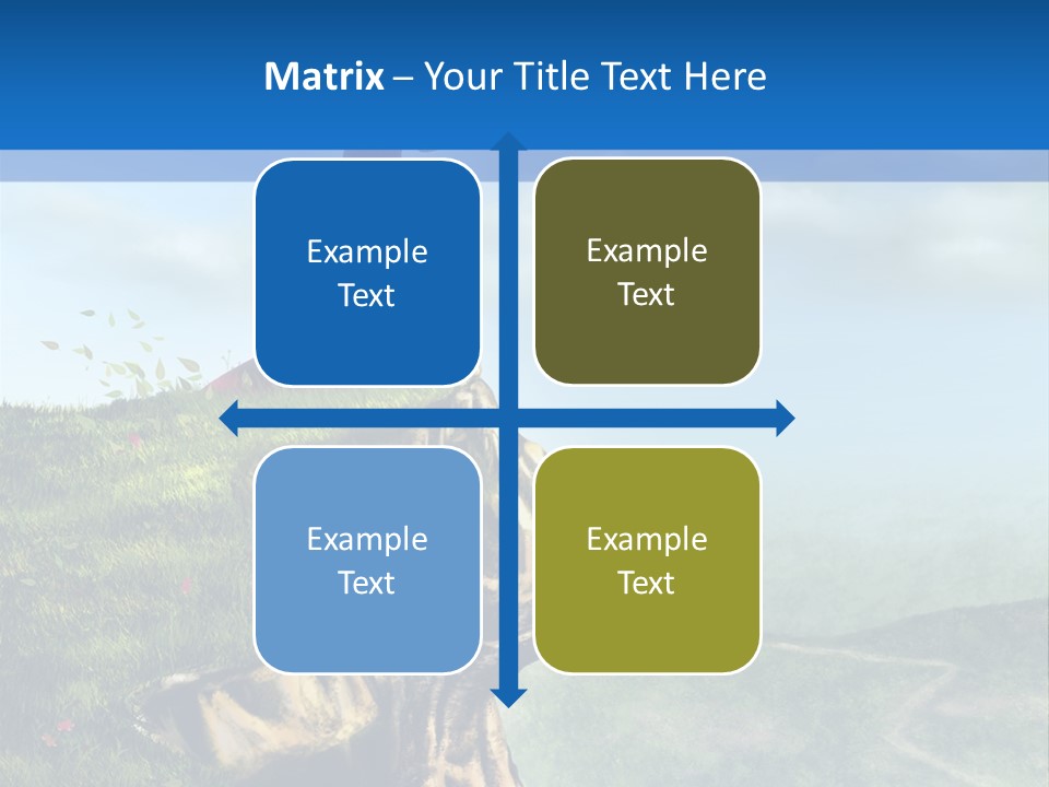 Cloud Green Bright PowerPoint Template