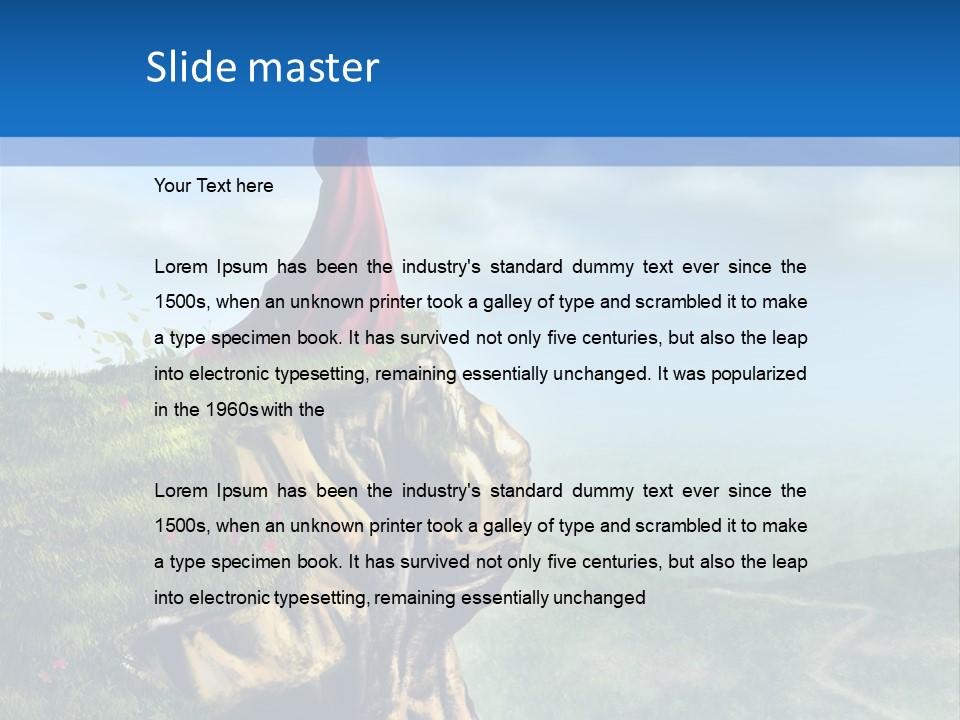 Cloud Green Bright PowerPoint Template