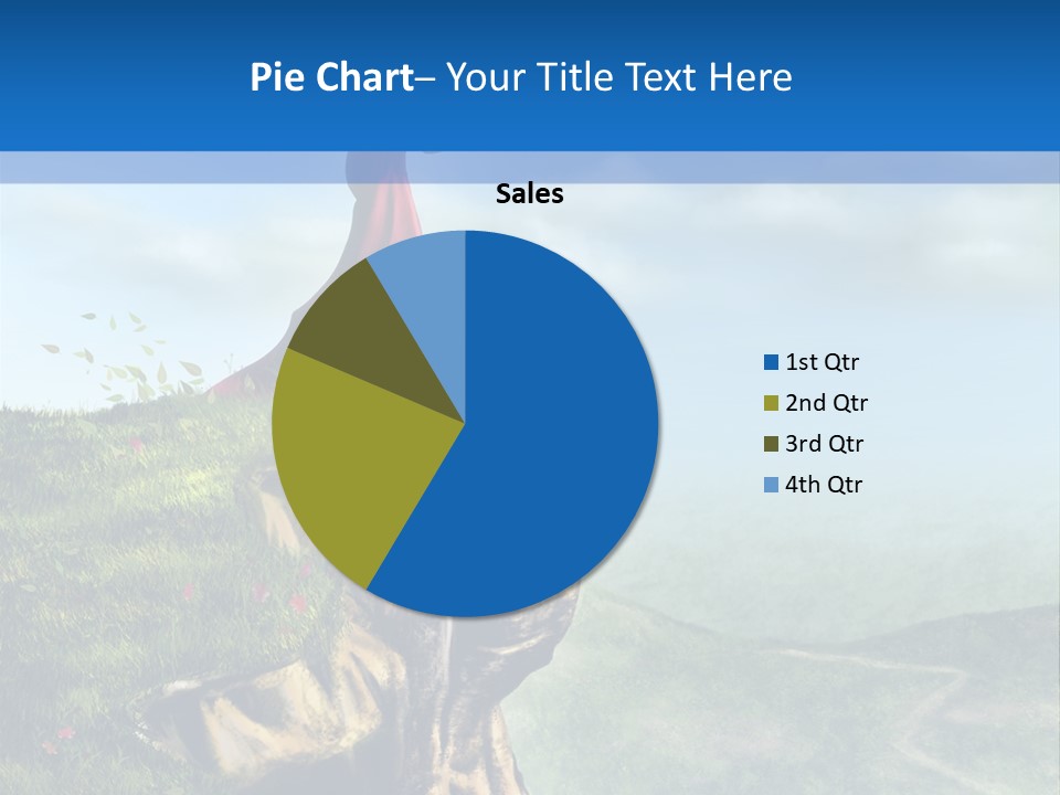 Cloud Green Bright PowerPoint Template