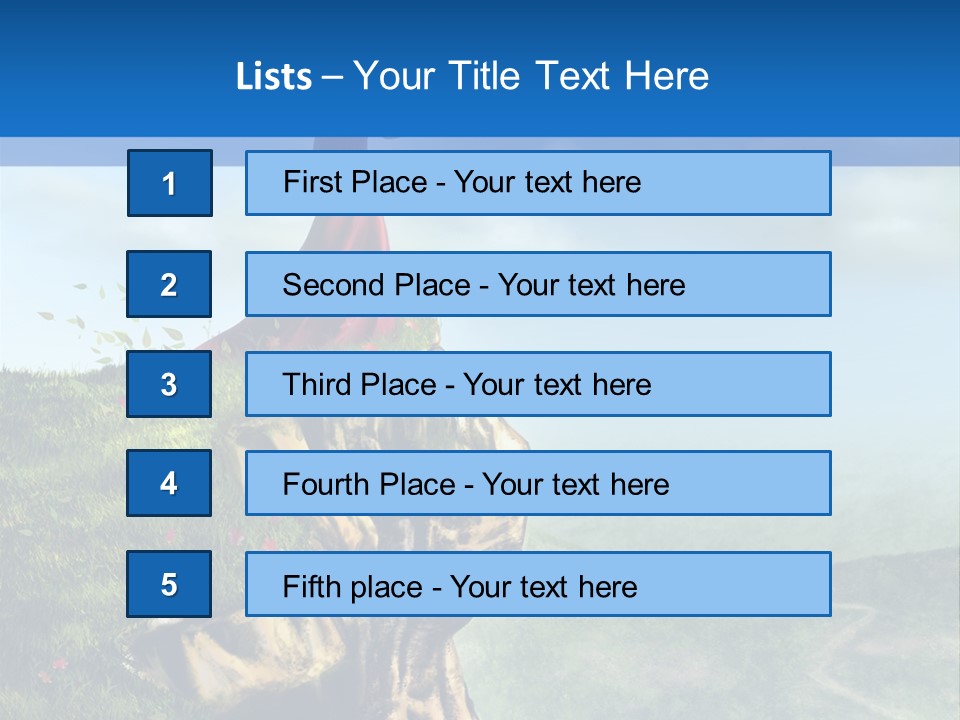 Cloud Green Bright PowerPoint Template