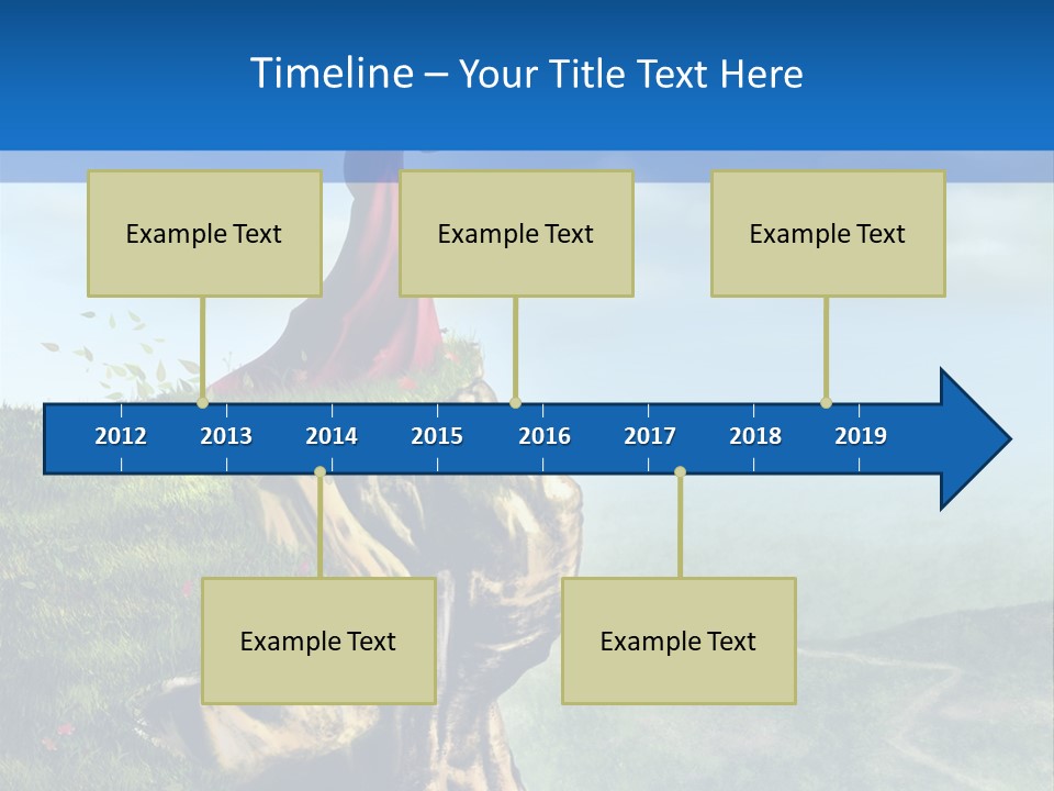 Cloud Green Bright PowerPoint Template