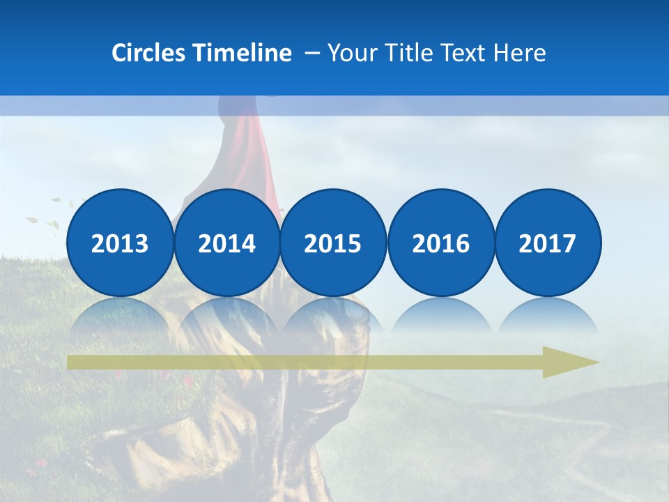 Cloud Green Bright PowerPoint Template