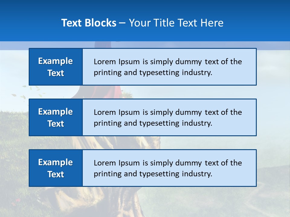 Cloud Green Bright PowerPoint Template