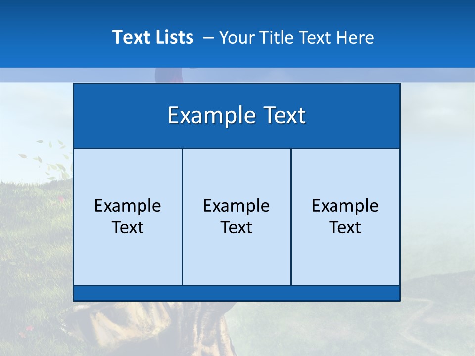 Cloud Green Bright PowerPoint Template