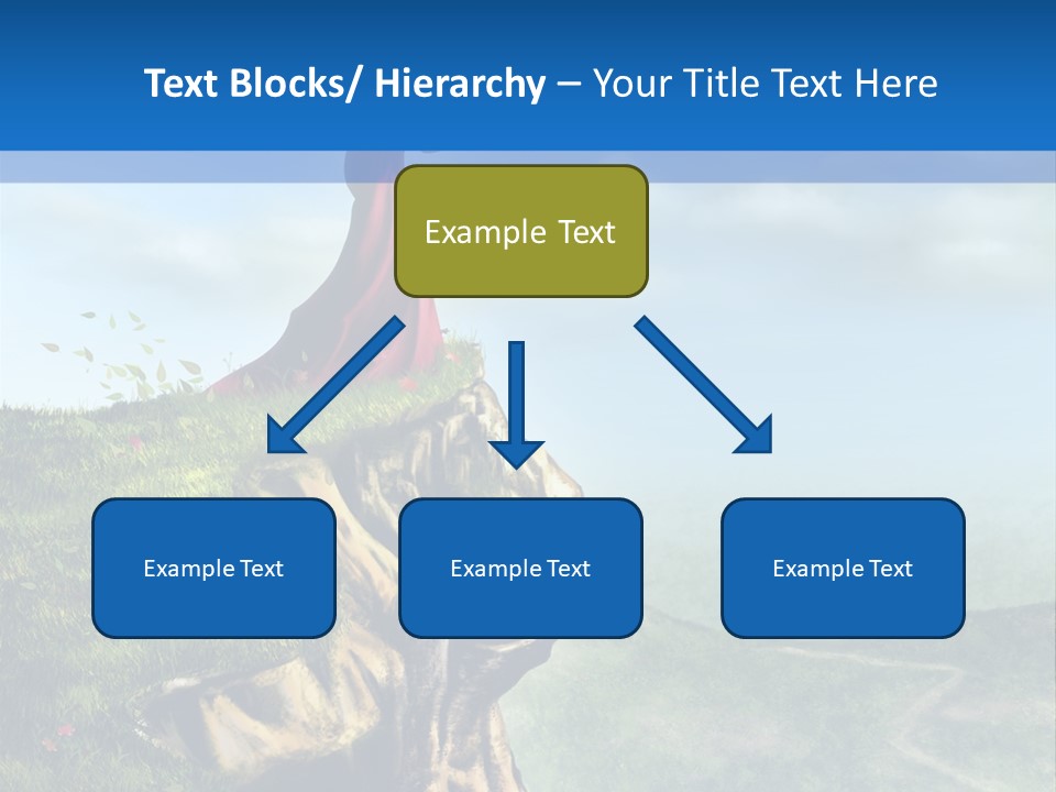Cloud Green Bright PowerPoint Template