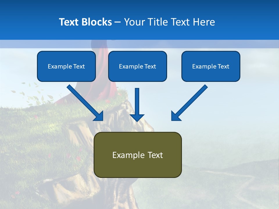 Cloud Green Bright PowerPoint Template
