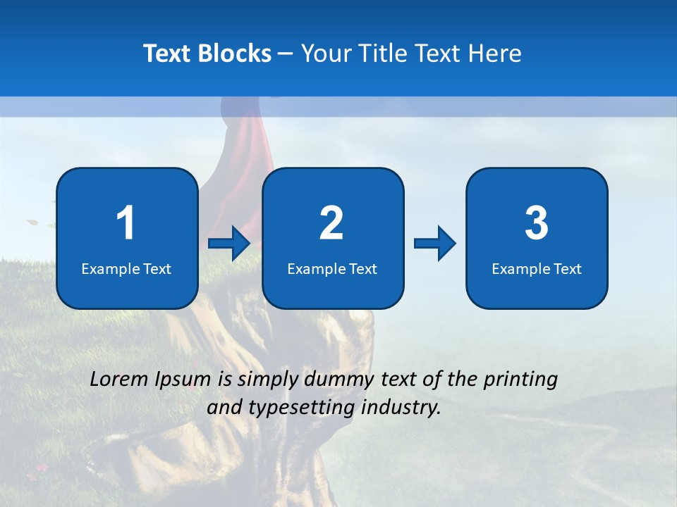 Cloud Green Bright PowerPoint Template