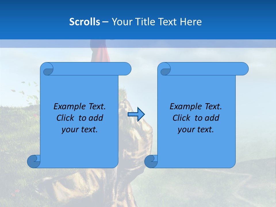 Cloud Green Bright PowerPoint Template
