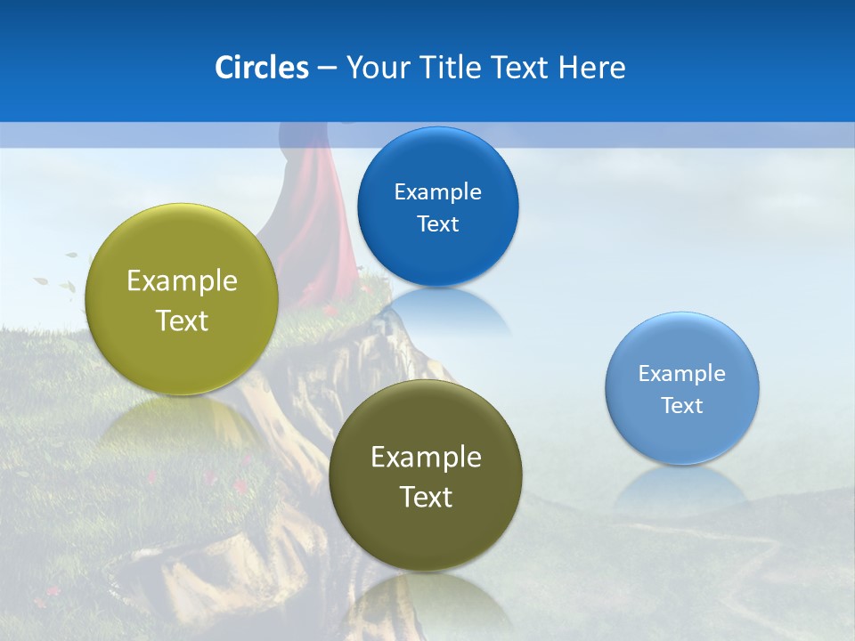 Cloud Green Bright PowerPoint Template