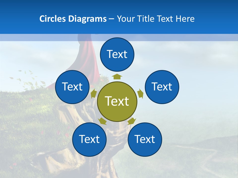 Cloud Green Bright PowerPoint Template