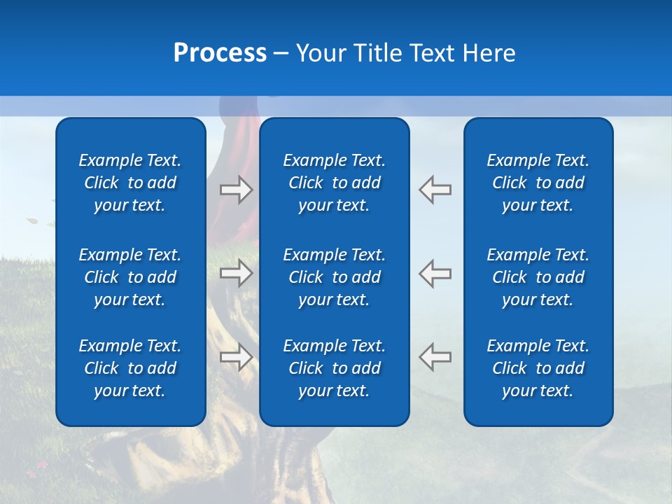 Cloud Green Bright PowerPoint Template