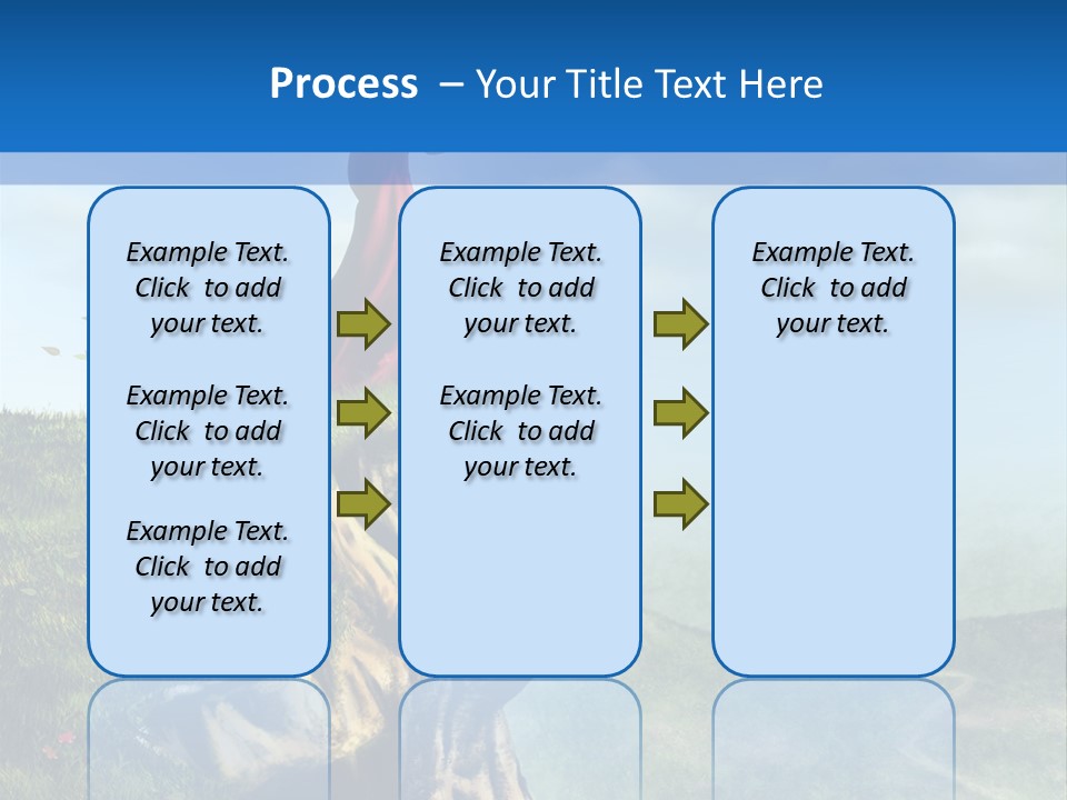 Cloud Green Bright PowerPoint Template
