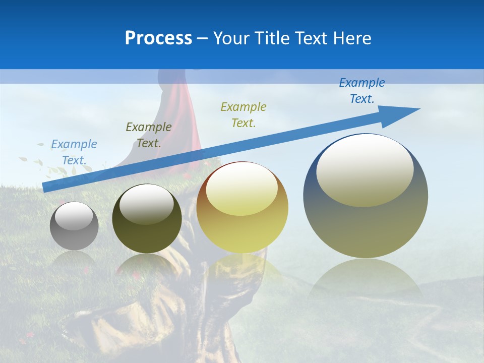 Cloud Green Bright PowerPoint Template