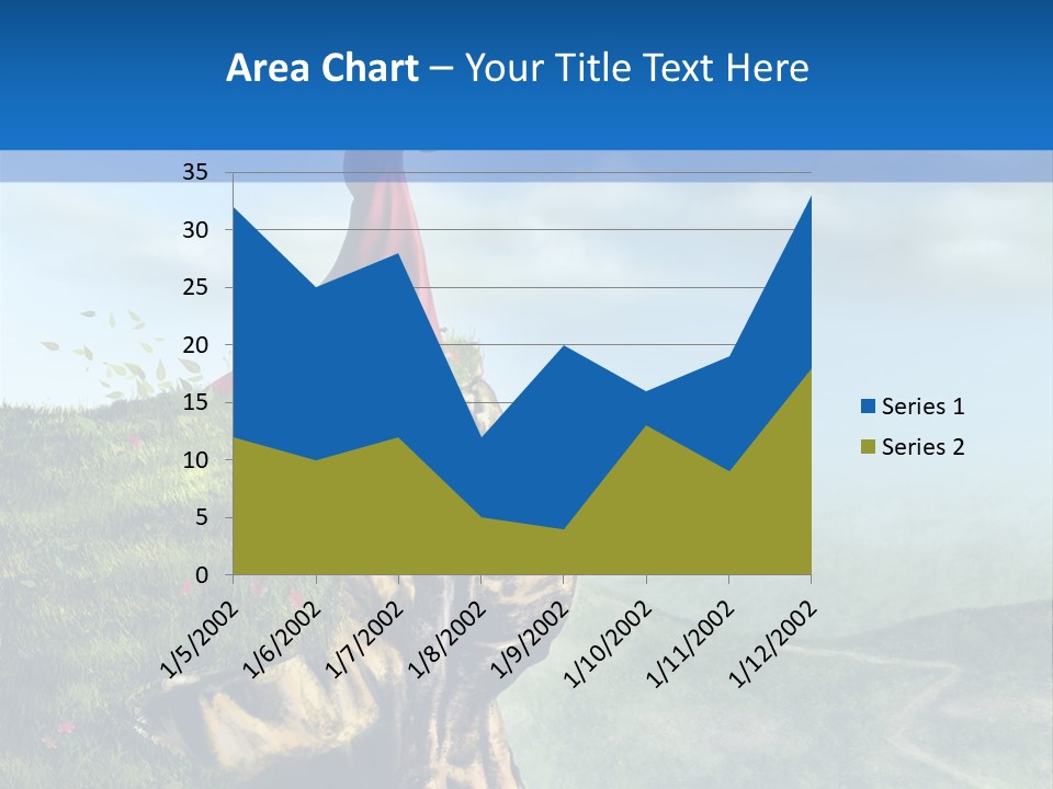 Cloud Green Bright PowerPoint Template