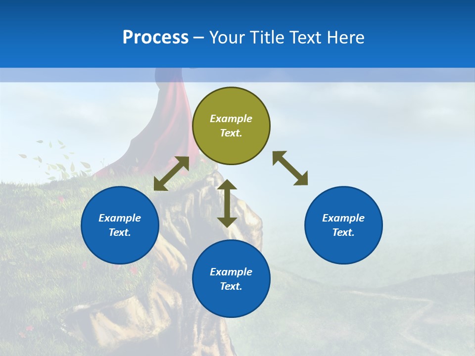 Cloud Green Bright PowerPoint Template