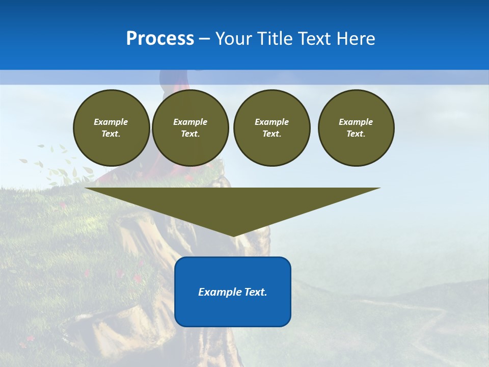 Cloud Green Bright PowerPoint Template
