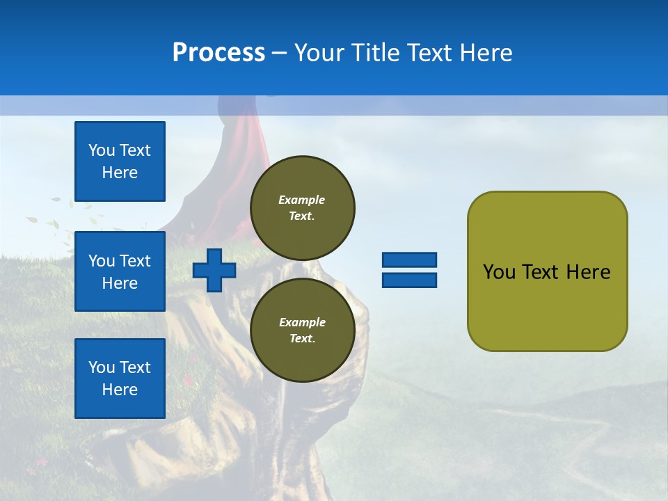 Cloud Green Bright PowerPoint Template