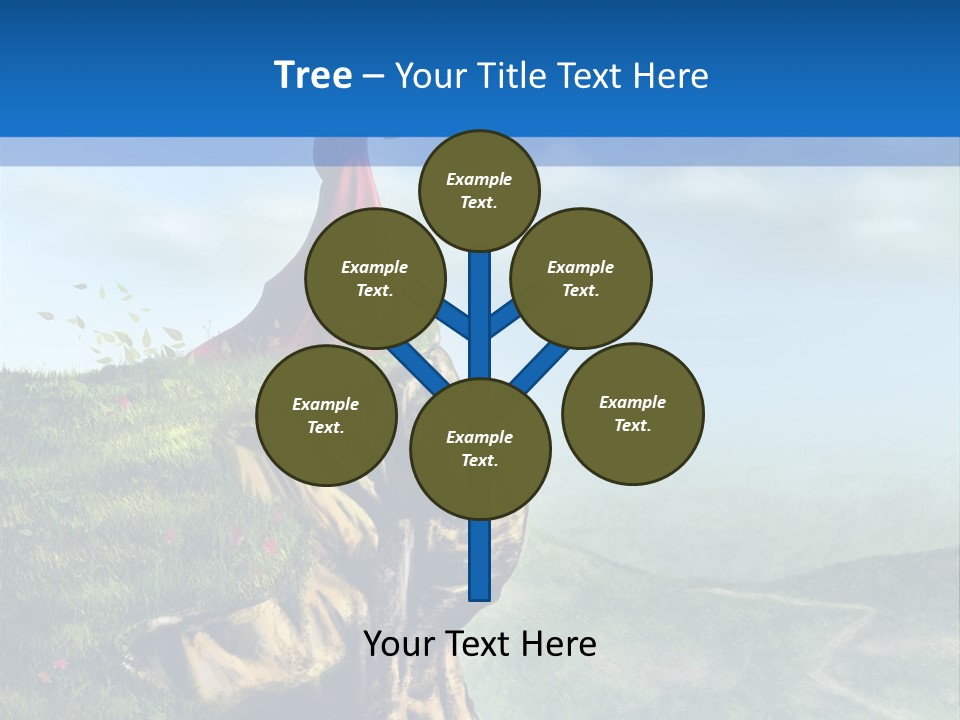 Cloud Green Bright PowerPoint Template