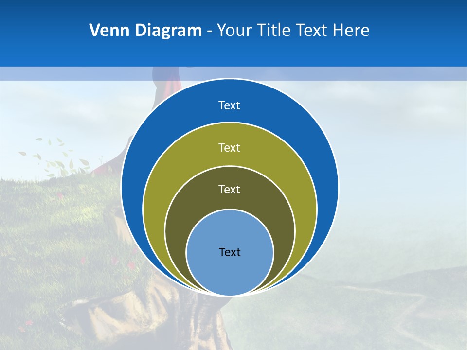 Cloud Green Bright PowerPoint Template