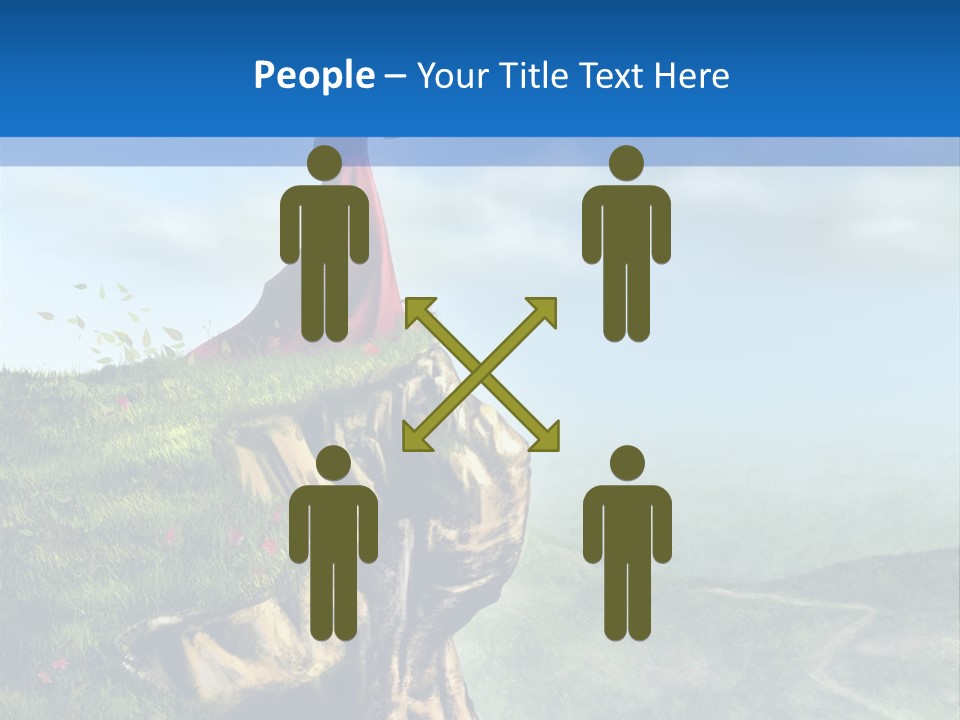 Cloud Green Bright PowerPoint Template