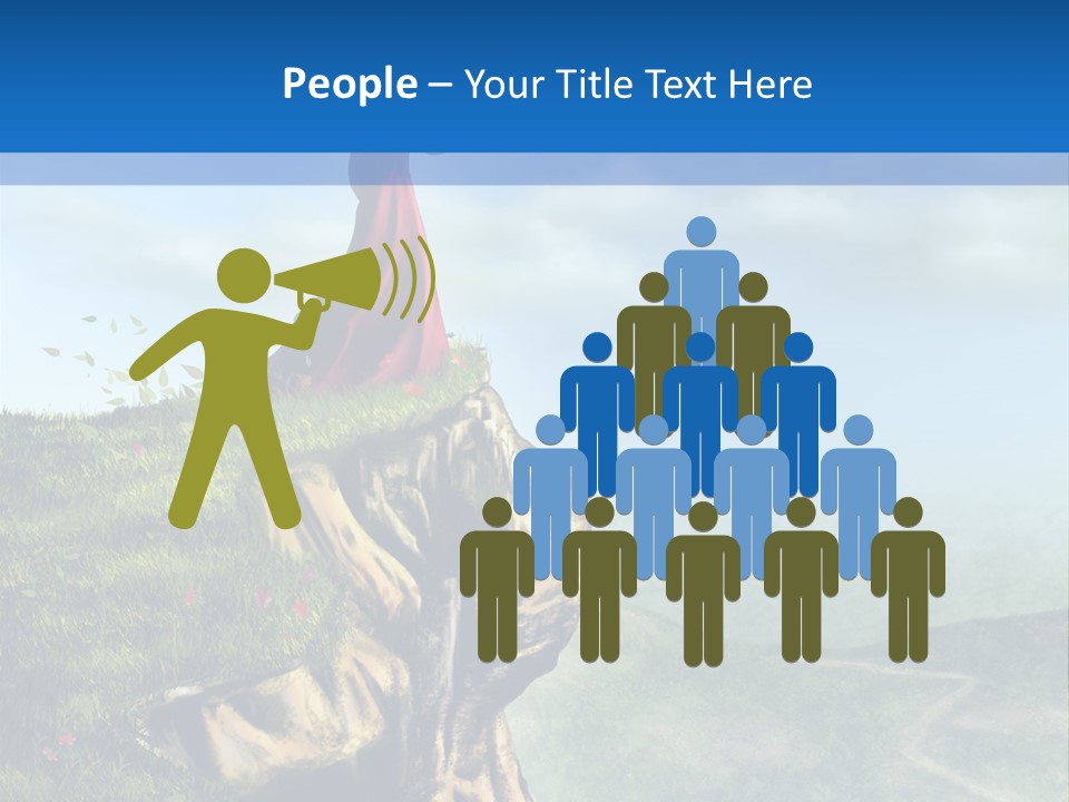 Cloud Green Bright PowerPoint Template